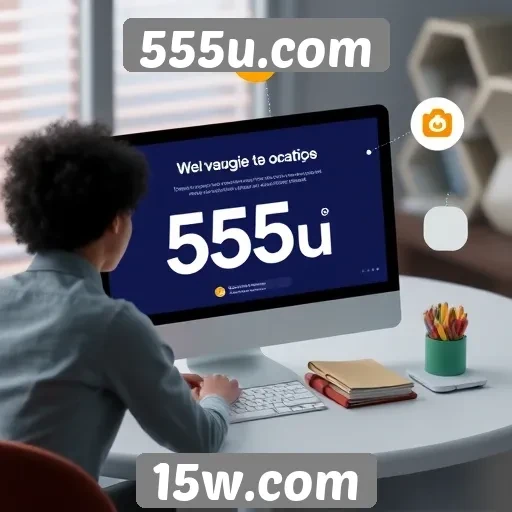 Explorando as funcionalidades do site 555u.com