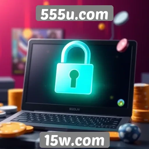 Análise da segurança do site de jogos 555u.com